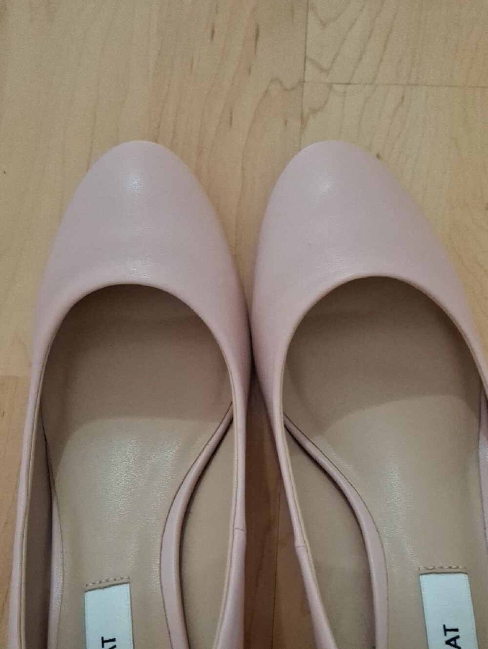Matt & Nat Women's Blush Pink Pumps With Cylinder Block Heel Sz 9 - Picture 7 of 12